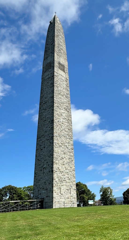 Observation windows are about 2/3 of the way to the top.